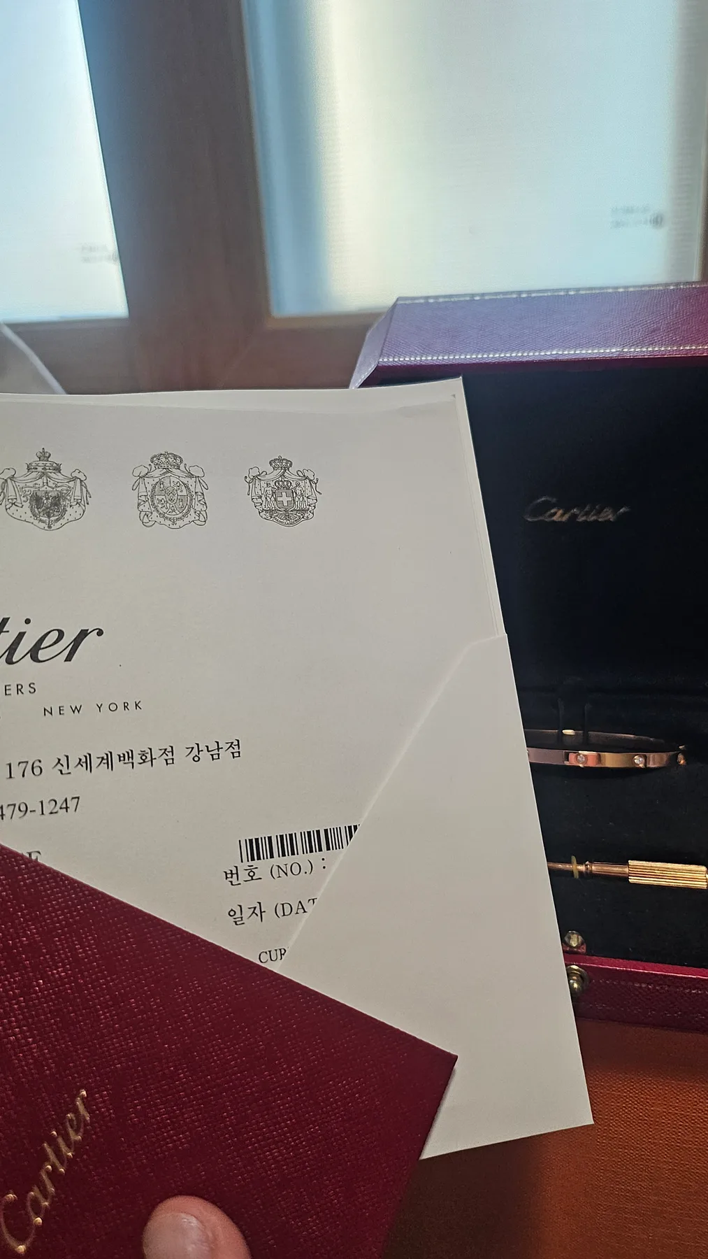 까르띠에 러브팔찌 SM 16호 10p 다이아 사진 2