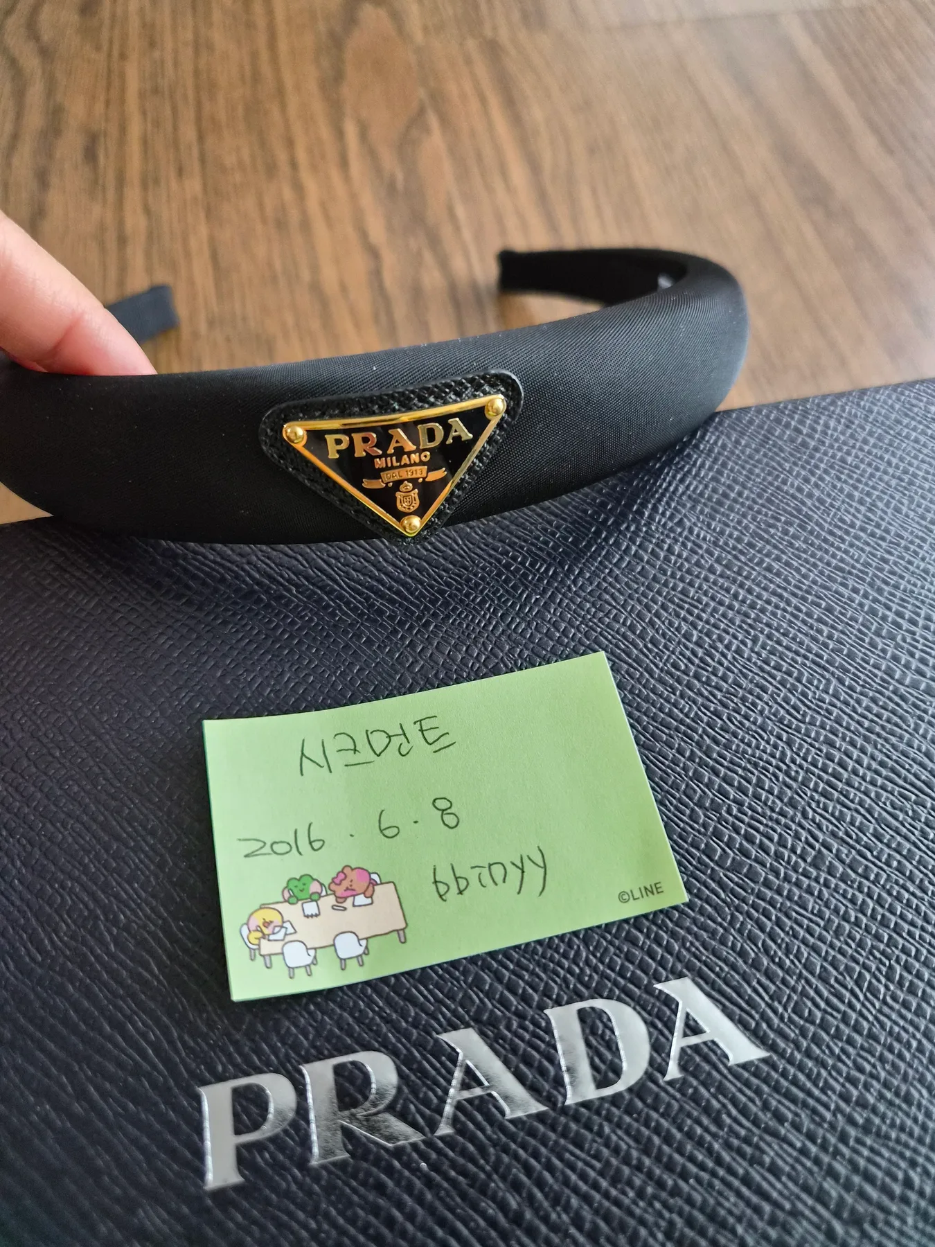 프라다 헤어밴드 사진 5