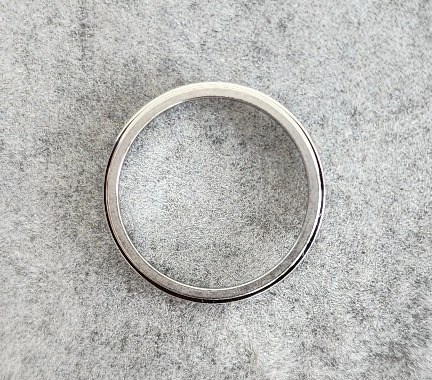 까르띠에 (정품)까르띠에 다무르 웨딩 링, 폭1.8MM. 플래티늄(pt950) 사진 6
