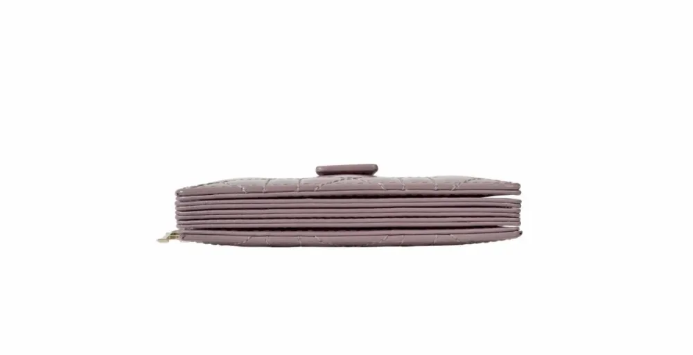디올 레이디디올 까나쥬 페이던트 아코디언 5포켓 카드 지갑 피오니 핑크 사진 6