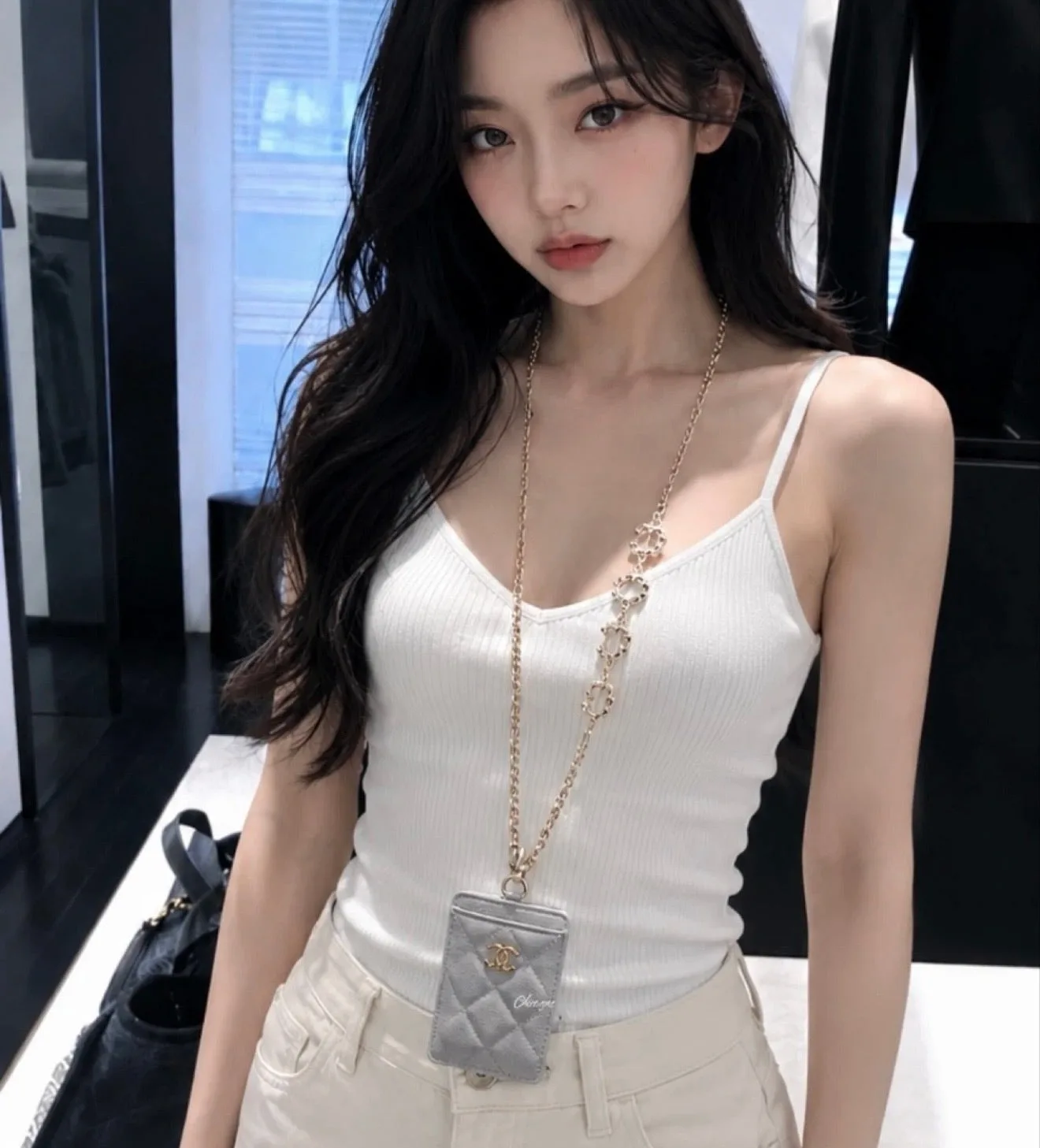 샤넬 체인 카드지갑 사진 1