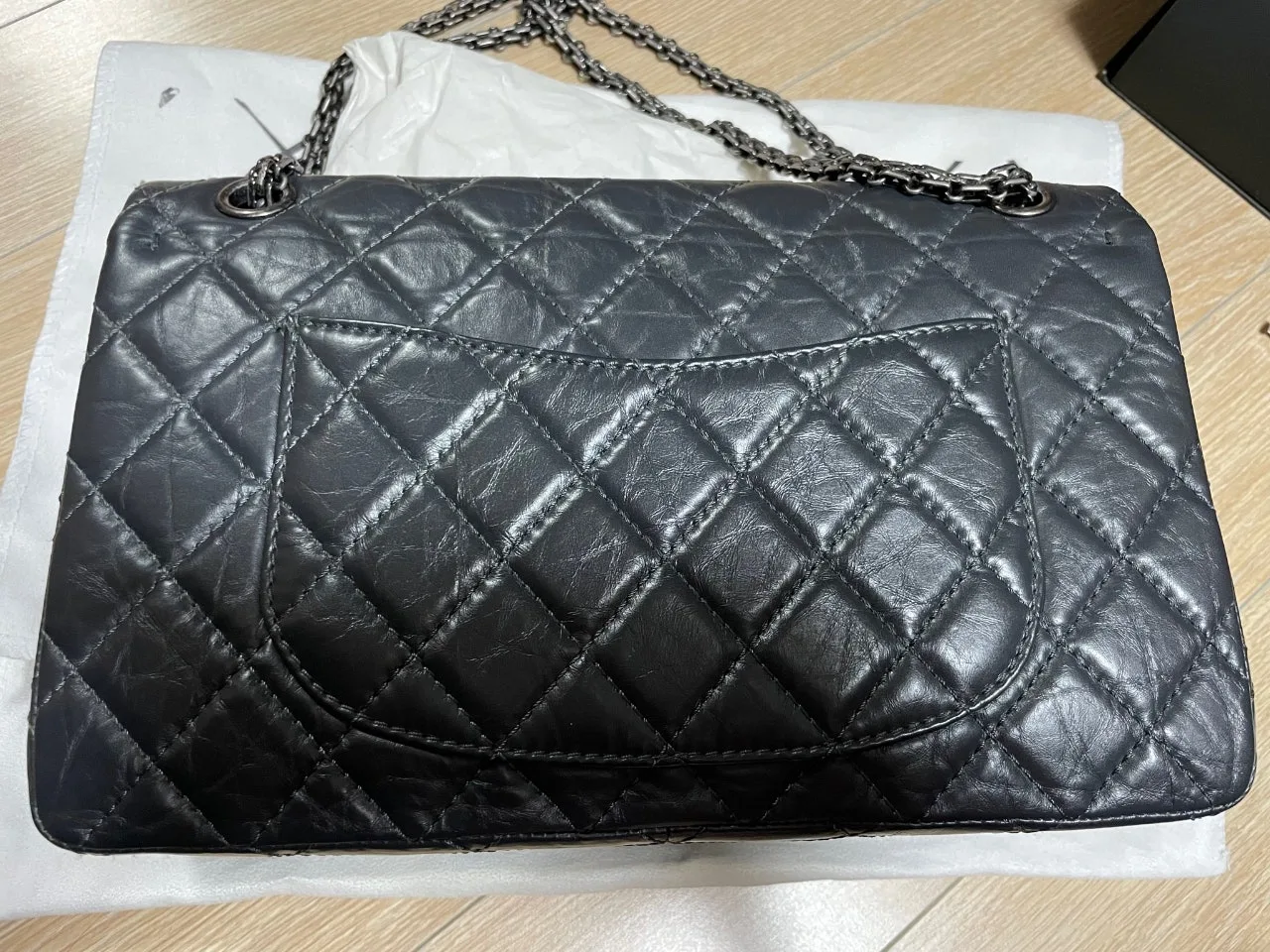 샤넬 2.55 라지 28cm 사진 6