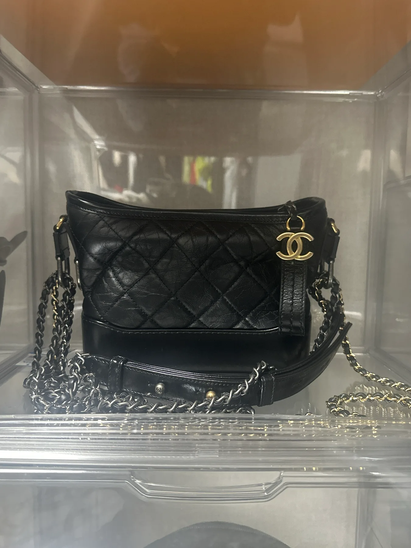 샤넬 가브리엘 호보백 블랙 사진 8