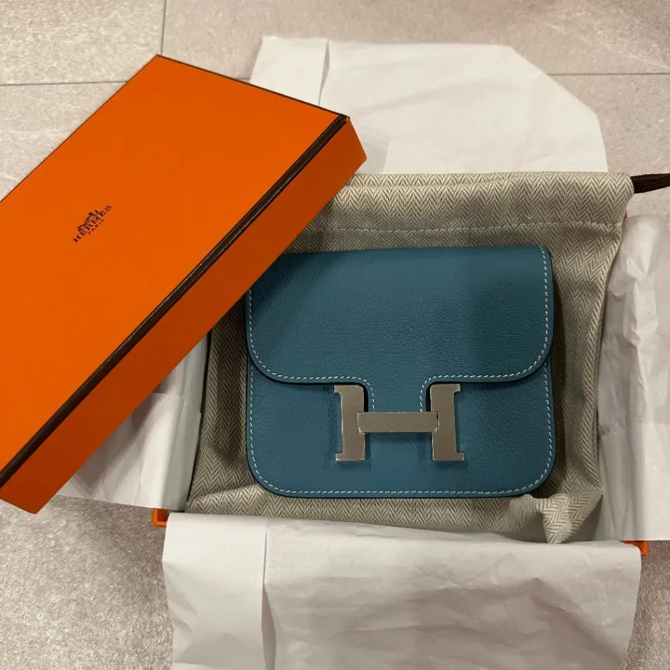에르메스 콘스탄스 슬림 뉴블루진 은장 에버컬러 사진 2