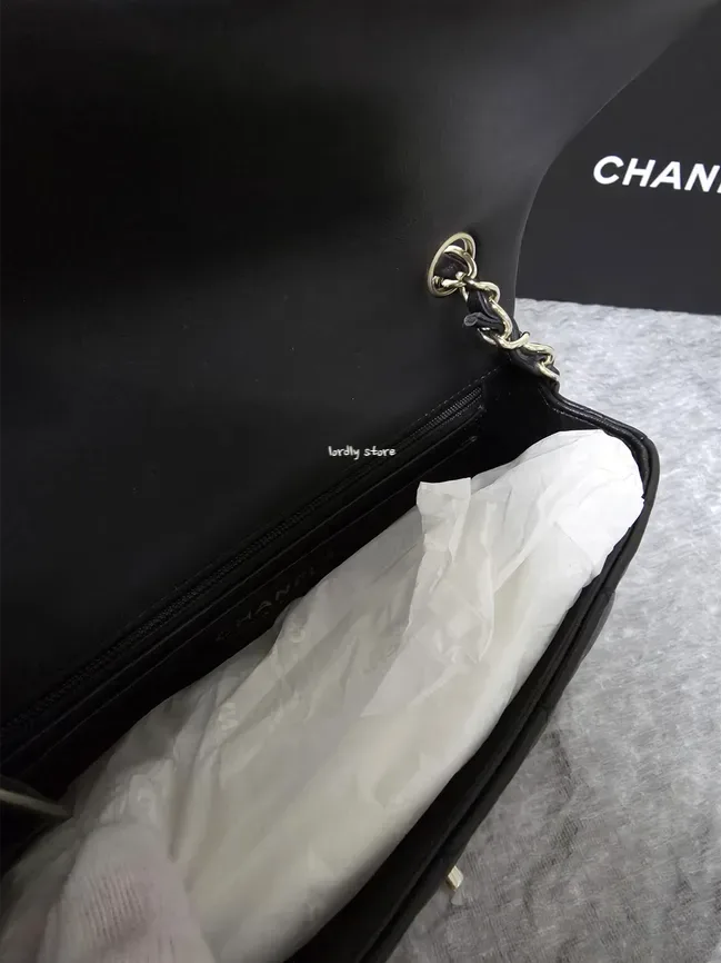 샤넬 뉴미니 A69900 블랙 샴페인골드 사진 5