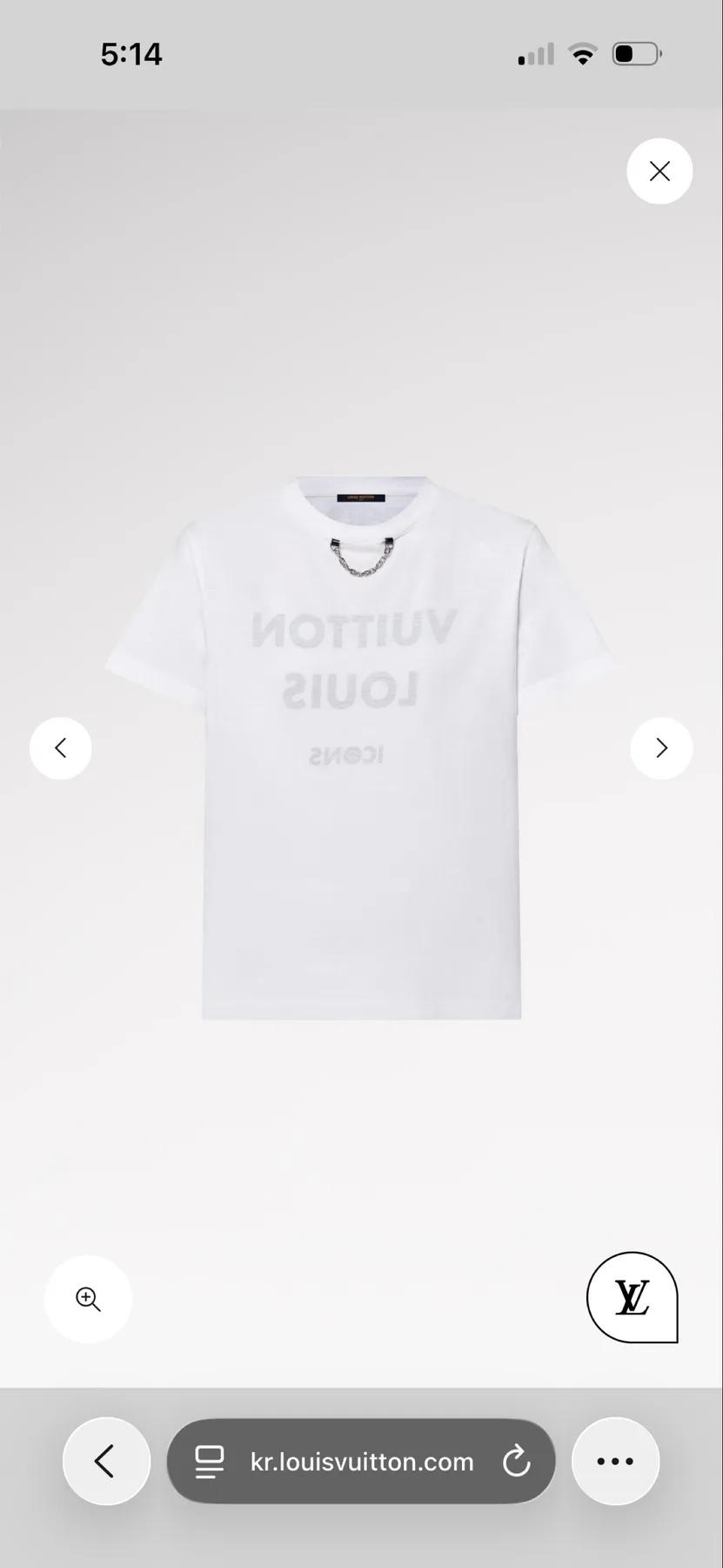 루이비통 반팔 티셔츠
