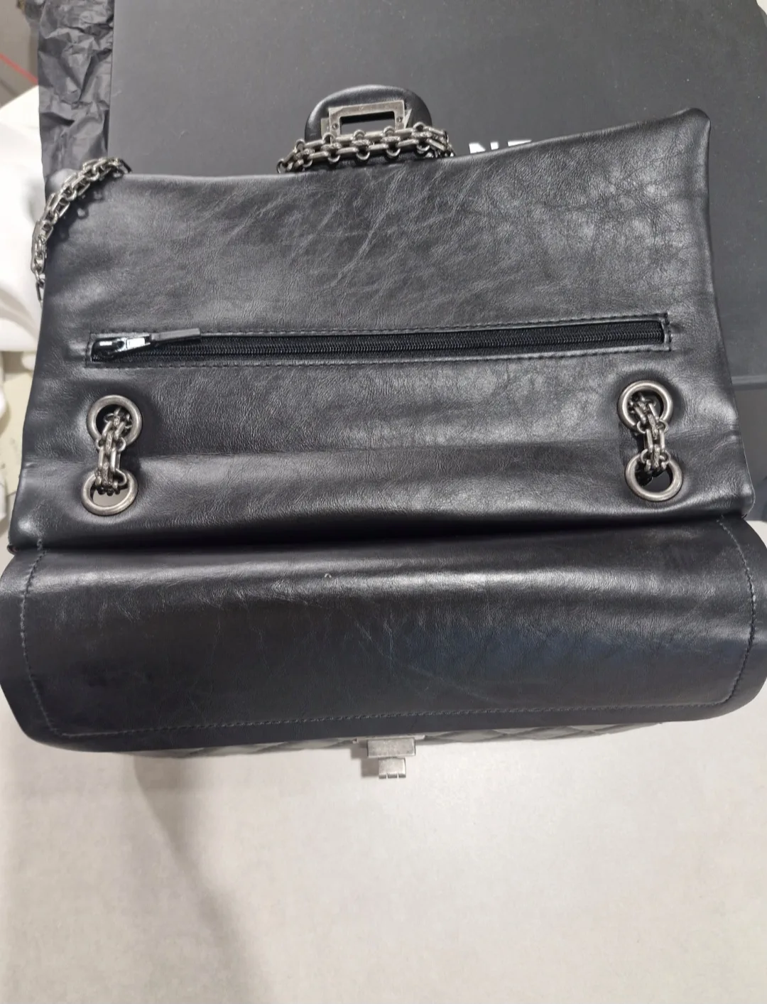 샤넬 샤넬빈티지2.55 라지 사진 5