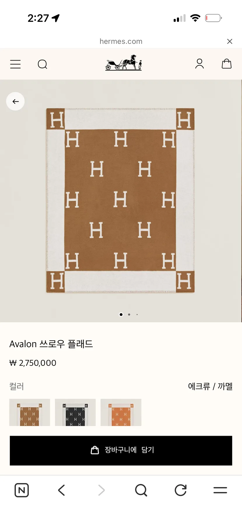 에르메스 아발론 플래그 사진 1