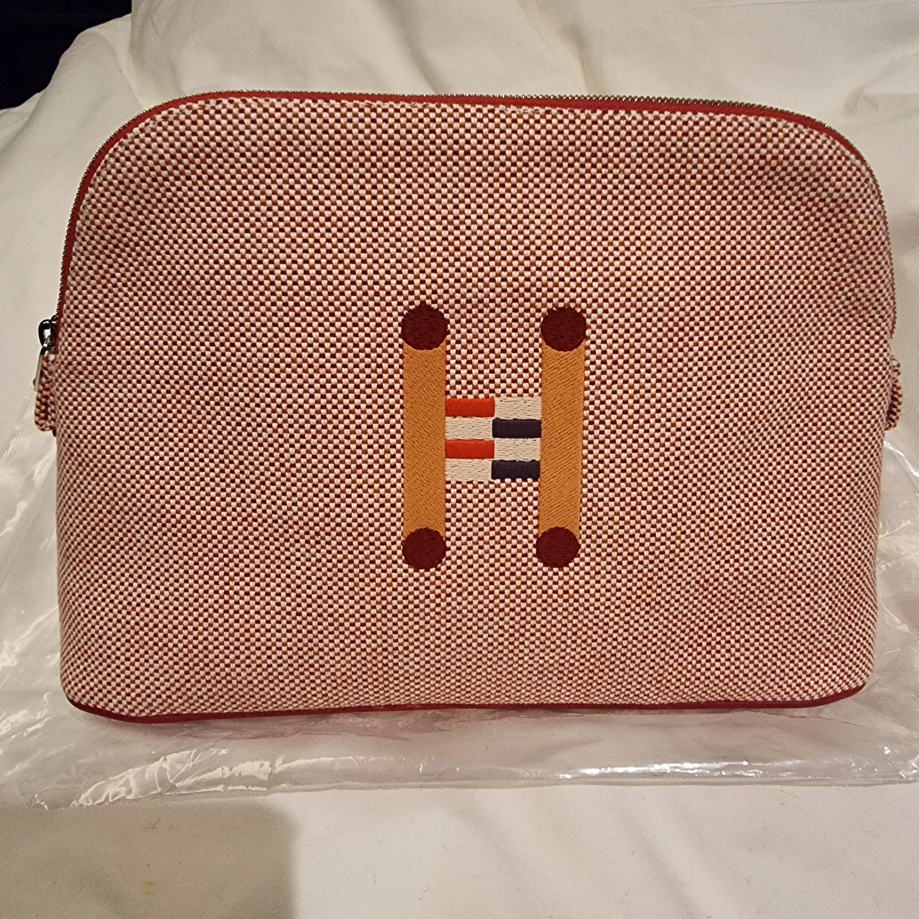 에르메스 정가 볼리드 BOLIDE CRAZY H MM 03 ORANGE / FRAMBOISE 새제품