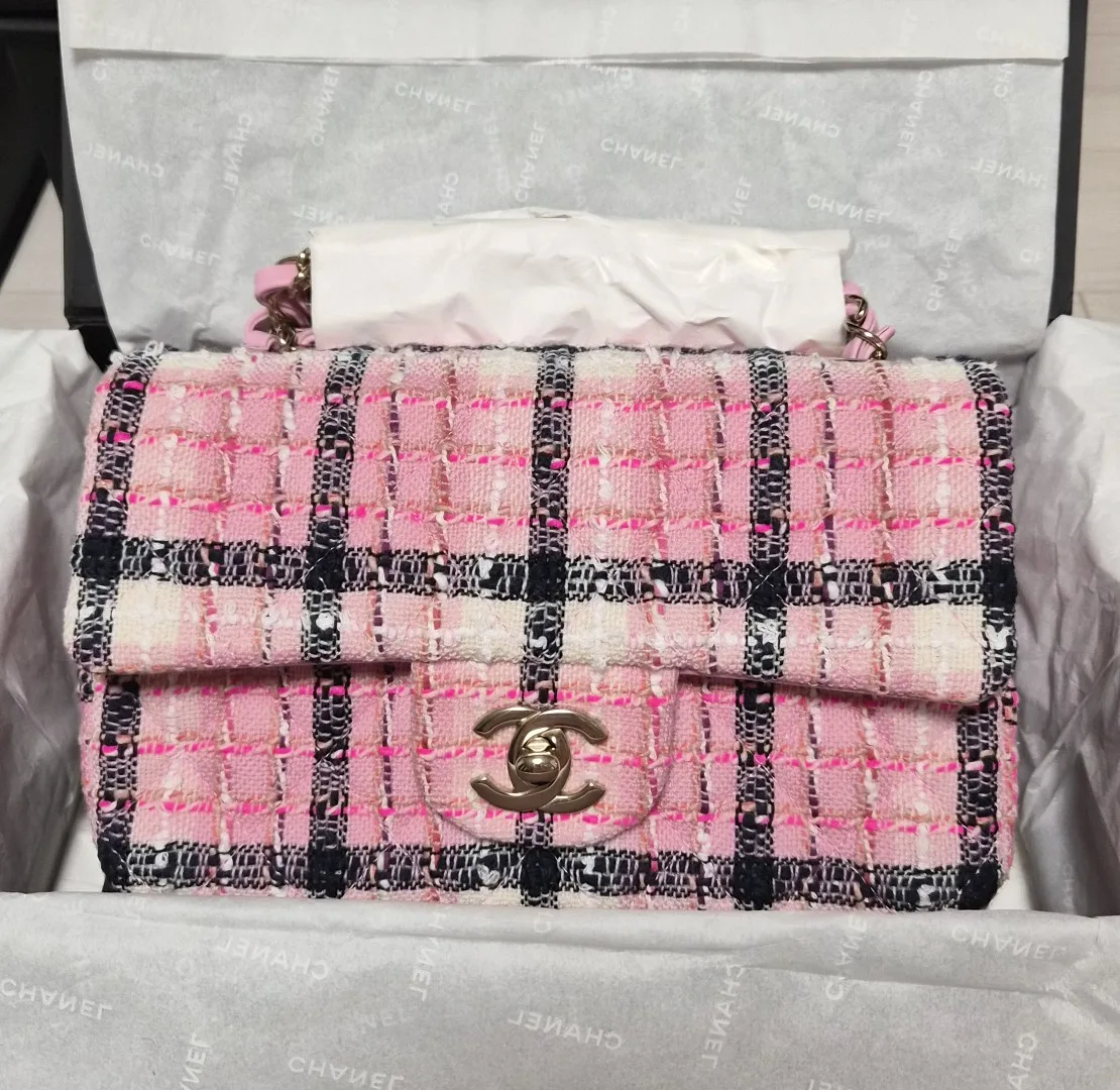 샤넬 뉴미니 트위드 새상품 사진 1