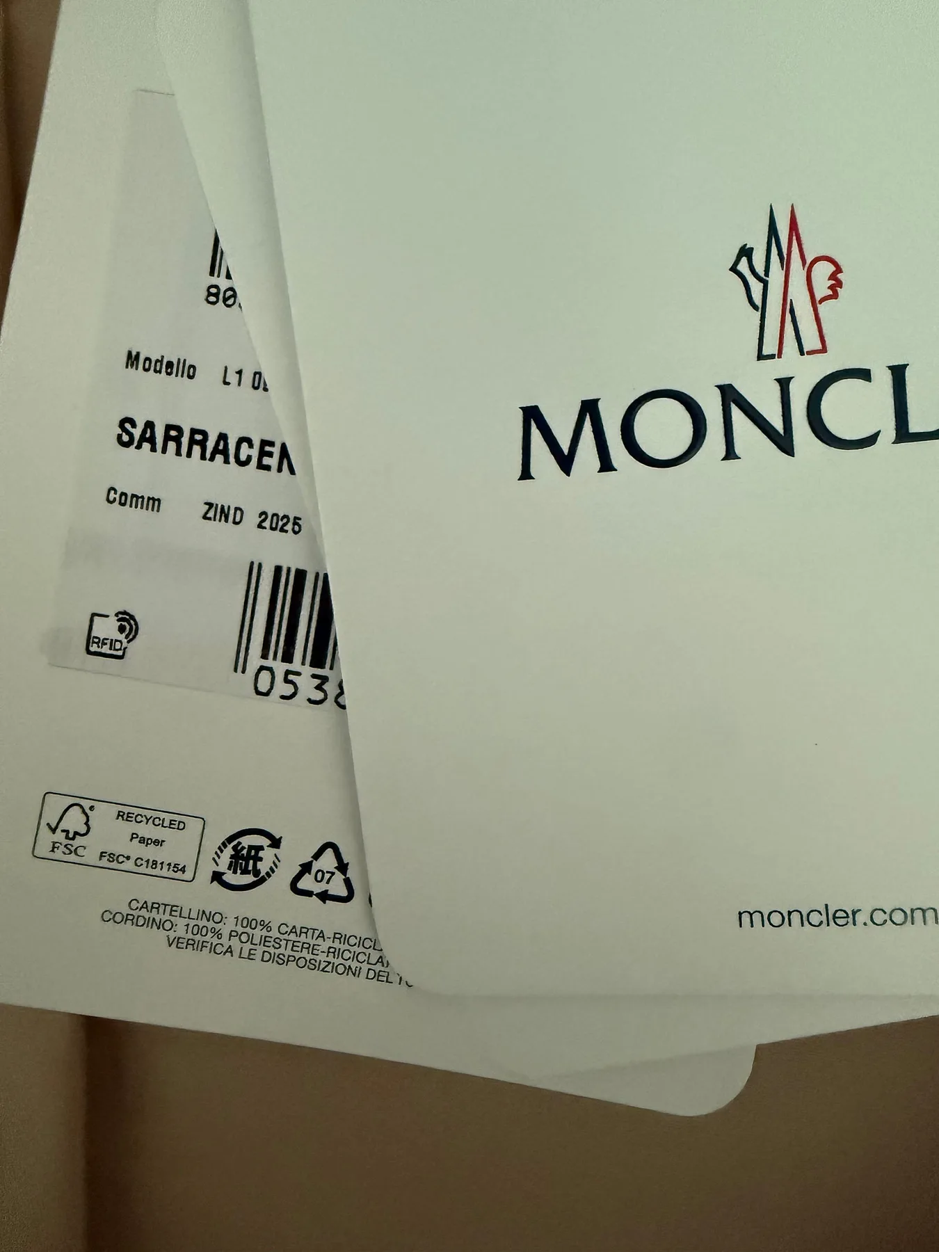 몽클레르 sarracenia 바람막이 사진 5