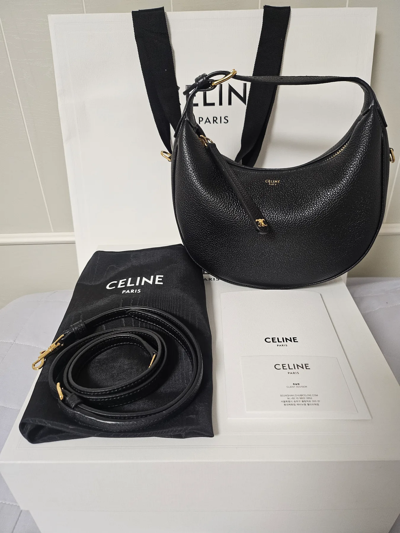 셀린느 CELINE 틴 룰루 숄더백