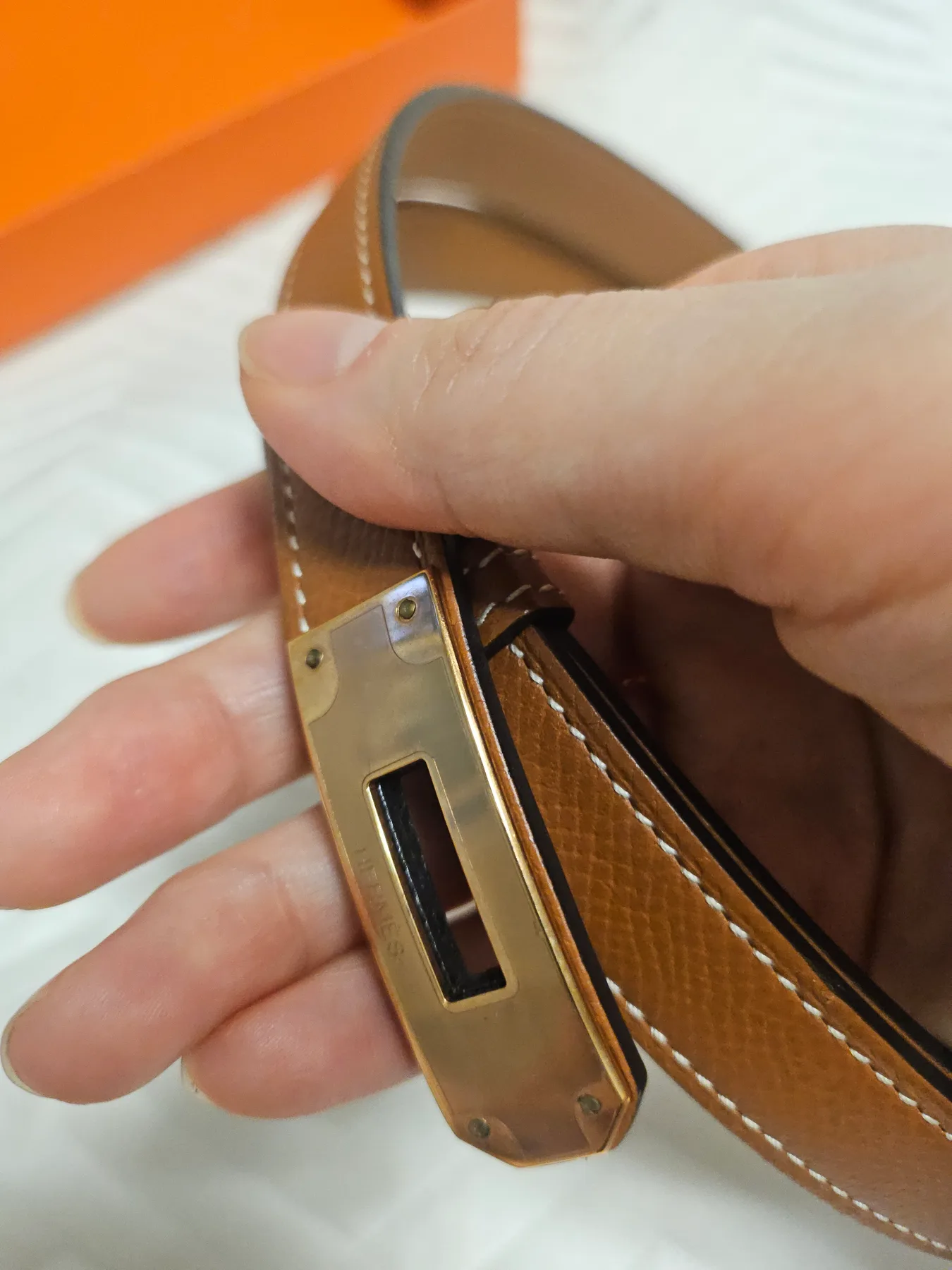 에르메스 켈리 18 벨트 79만급처분 사진 3