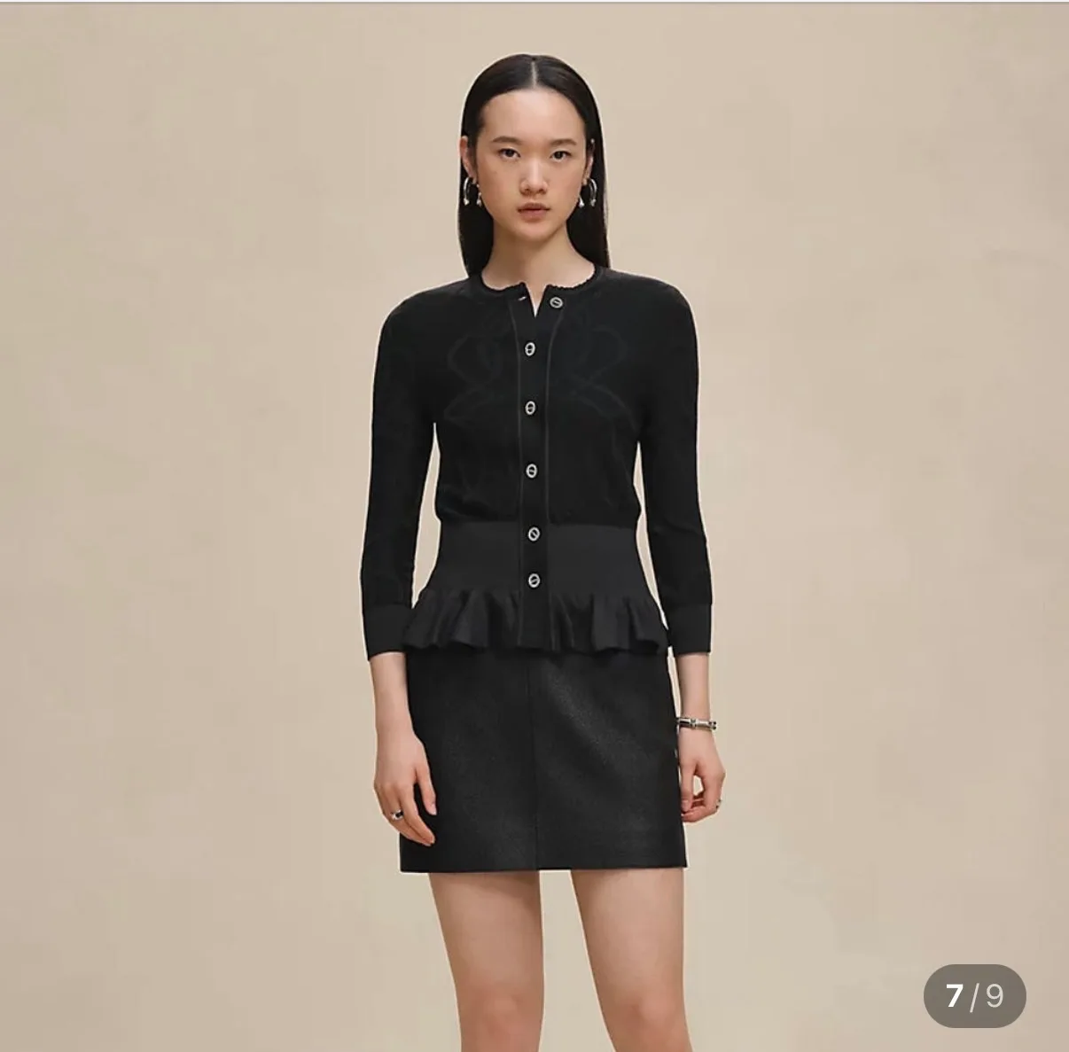 에르메스 25fw 인기 가디건 새상품 정가이하 판매(가격낮춤) 사진 1