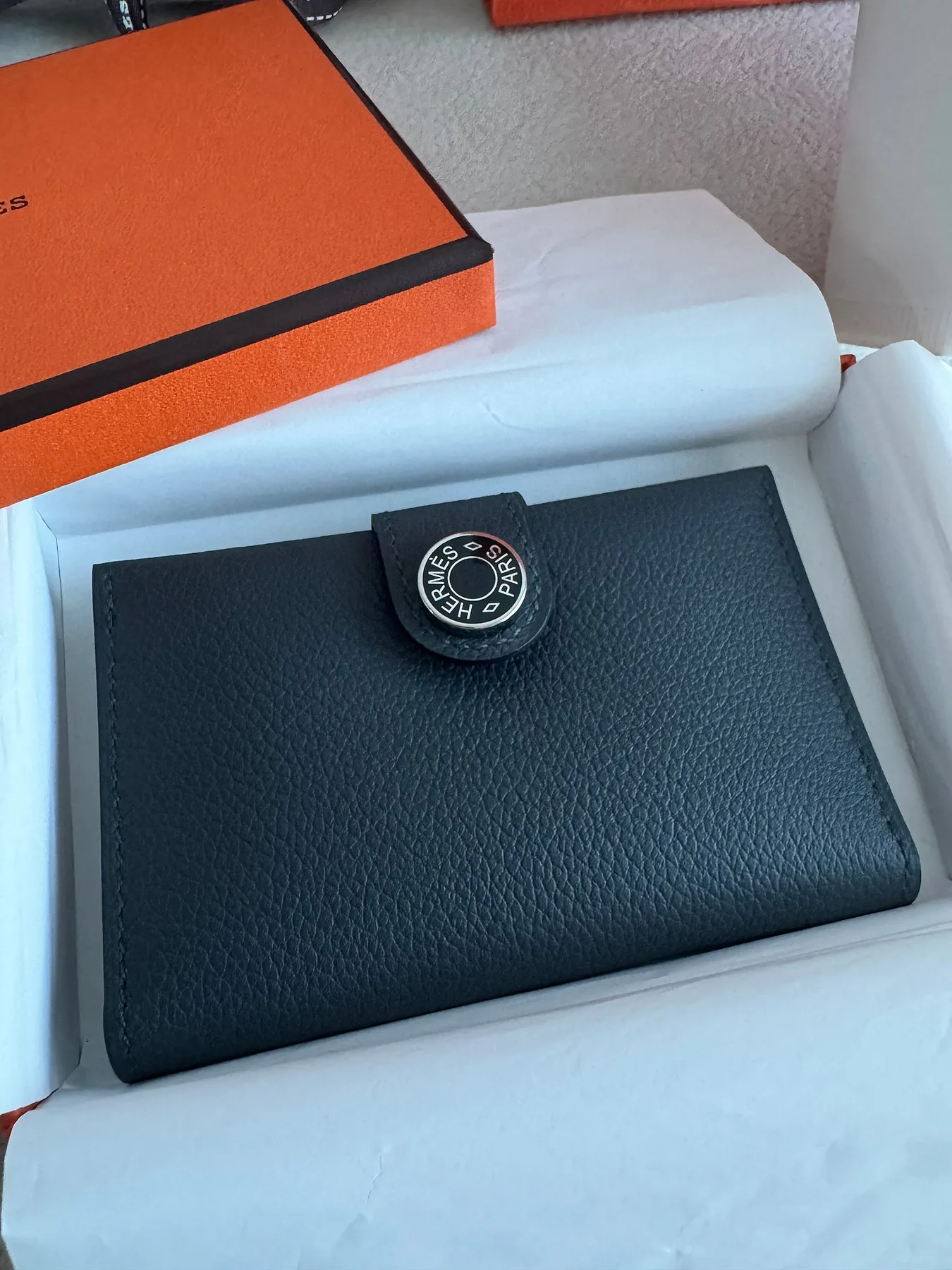 에르메스 RMS 카드지갑 그리 미스티 사진 1
