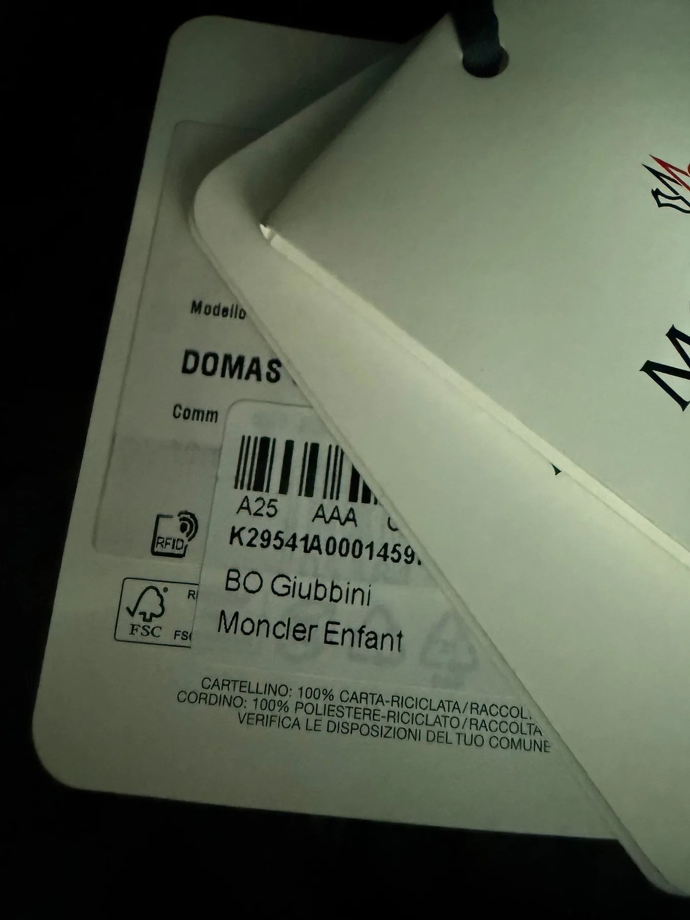 몽클레르 DOMAS 구스패딩 8y 사진 5
