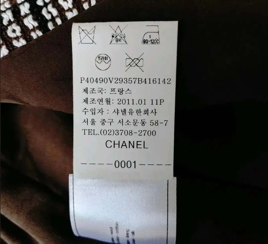 샤넬 트위드 자켓 42사이즈 사진 7