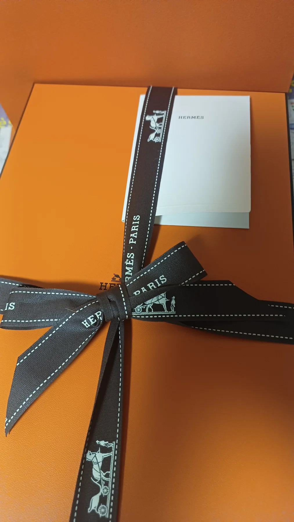 에르메스 콘스탄스 18 블랙 금장 새제품 사진 3