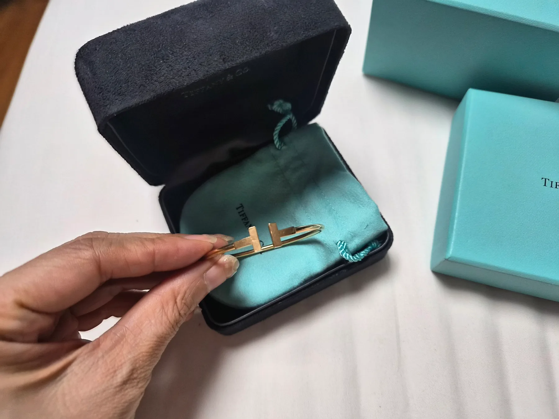 티파니앤코 Tiffany & Co. T 와이어 팔찌 사진 2