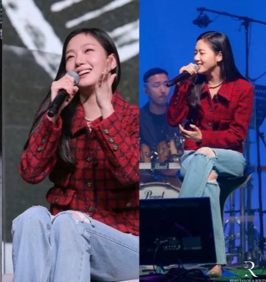 샤넬 트위드 자켓 사진 1