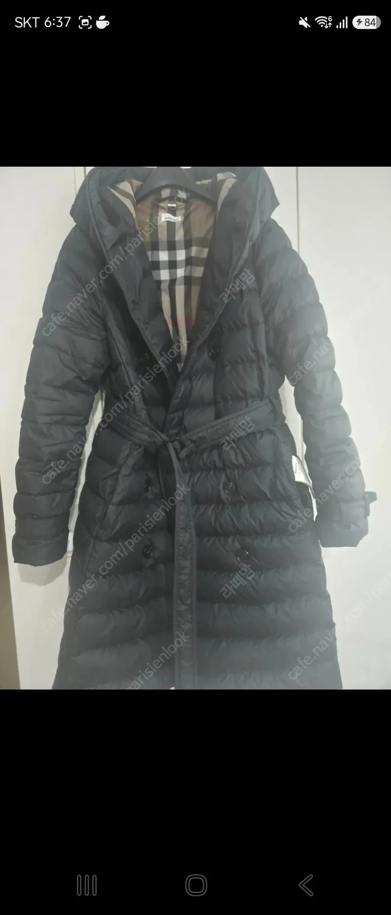 버버리 위틀리 롱 후드 사진 2