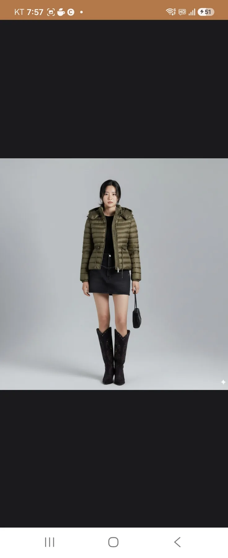 몽클레르 라이에 카키1 사진 1