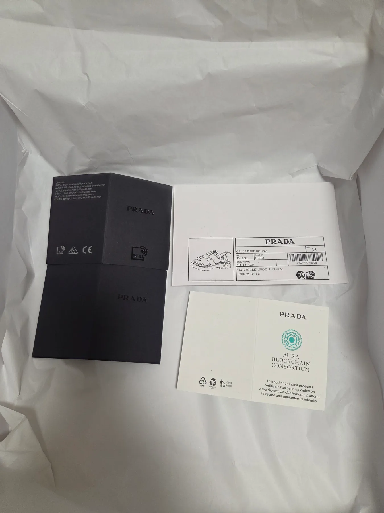 프라다 러버 샌들 사진 5