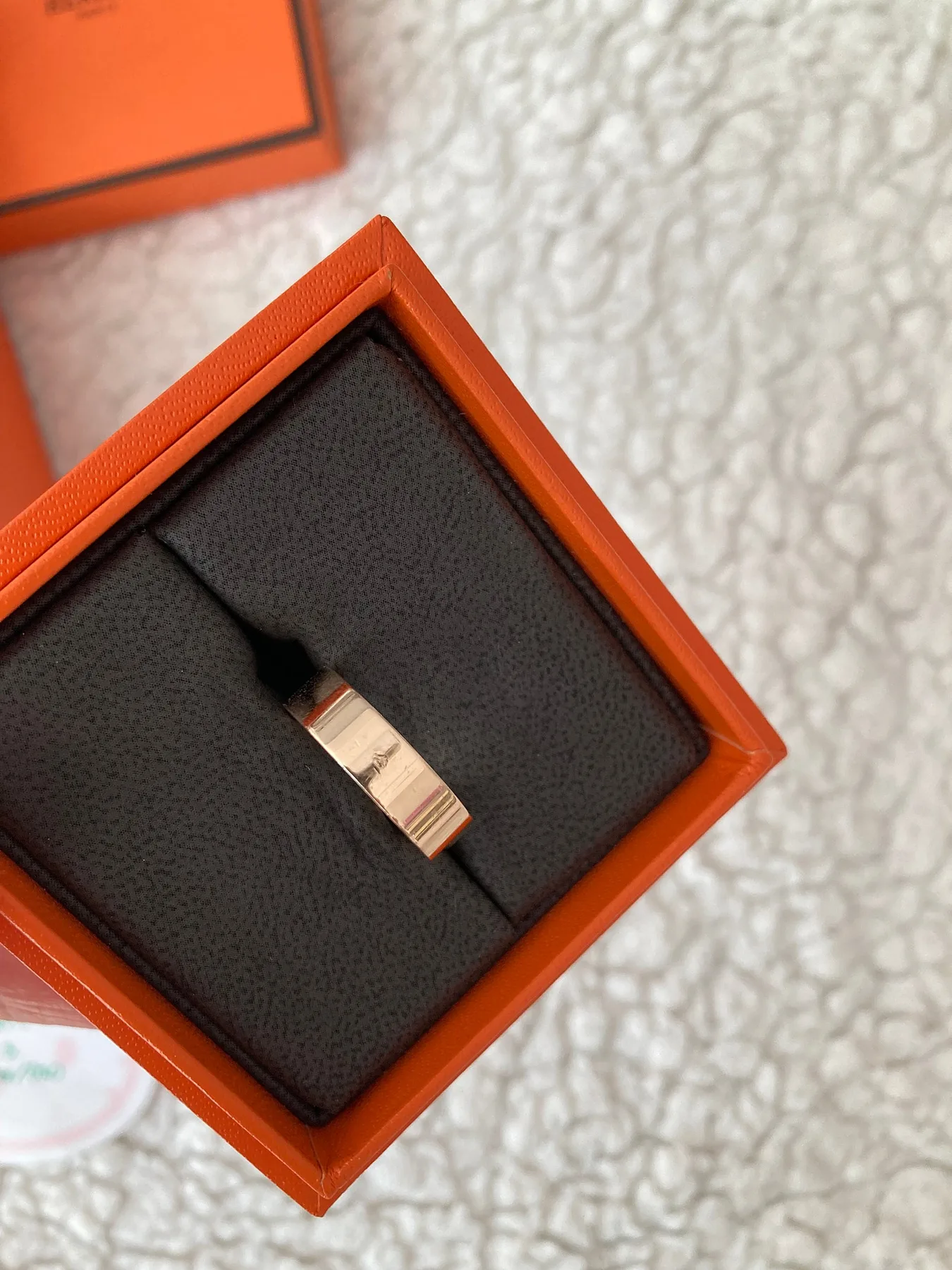 에르메스 켈리 반지 11호 18K 사진 7