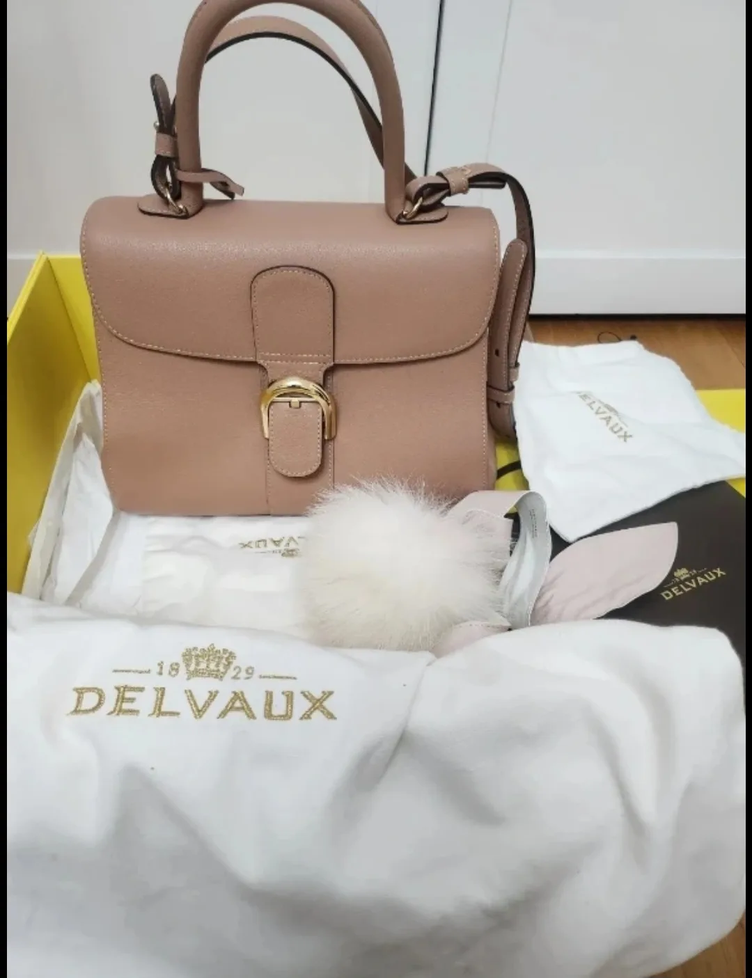 델보 Delvaux 브리앙 핸드백 mm 사진 1