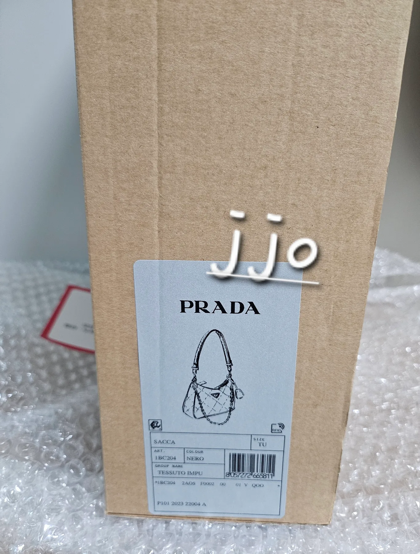 프라다 ♡10만원가격조정♡프라다 리나일론 퀼팅 호보 금 장 1BC204 사진 8