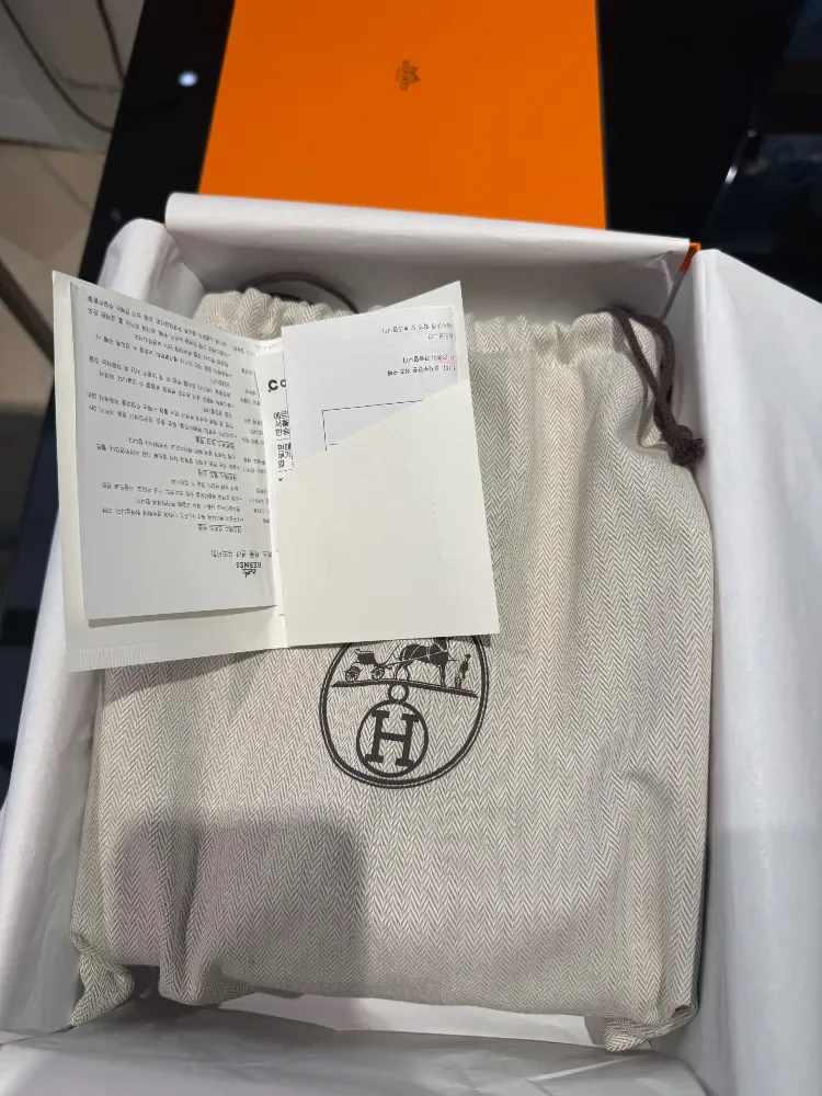 에르메스 미니에르 사블+에크루 은장 사진 6