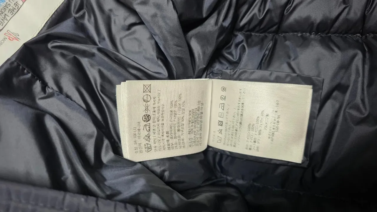 몽클레르 아보체 1사이즈 다크네이비 사진 6