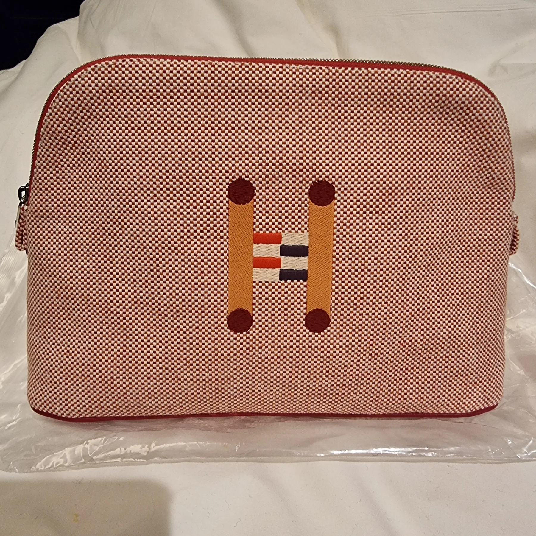 에르메스 볼리드 BOLIDE CRAZY H MM 03 ORANGE / FRAMBOISE 새제품 사진 1