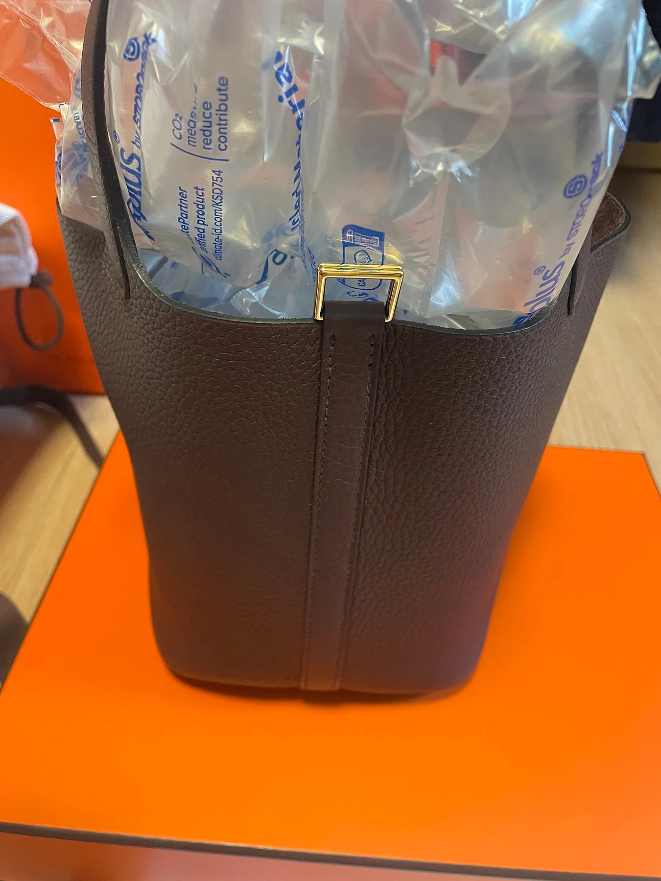 에르메스 피코탄 18 루즈셀리에 금장 사진 5