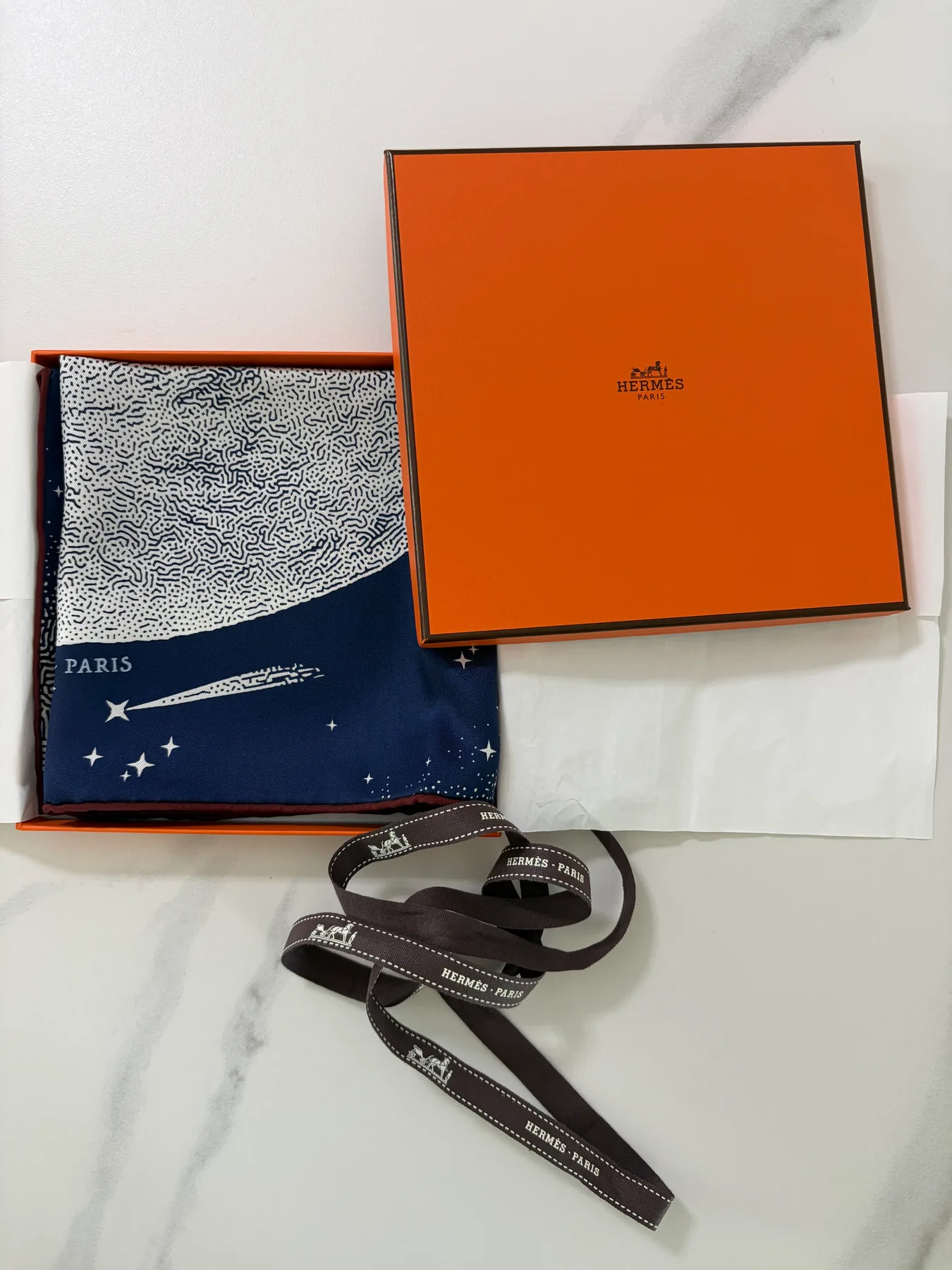 에르메스 Hermès Clair de Lune 스카프 까레 스카프 사진 3
