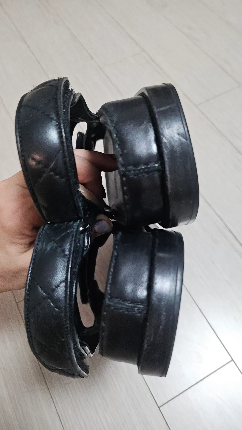 샤넬 벨크로 샌들 사진 6