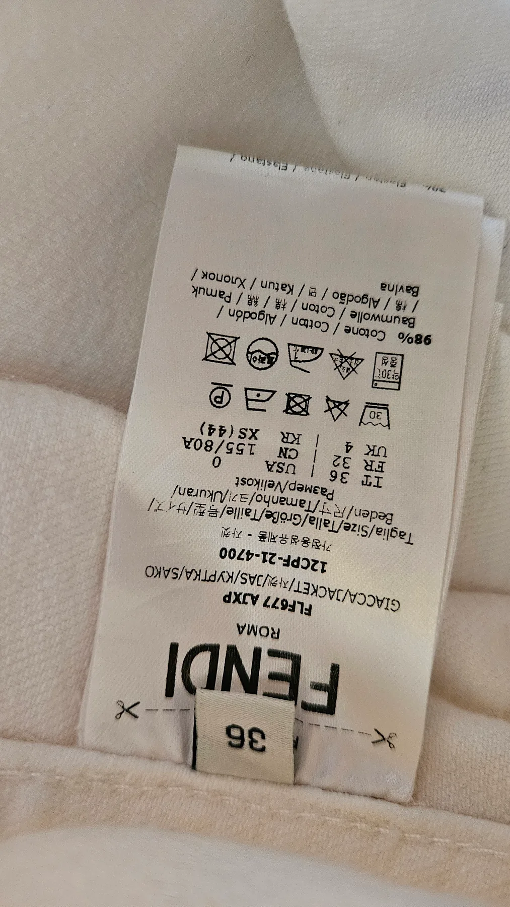 펜디 FENDI 벨트드 자켓 사진 6