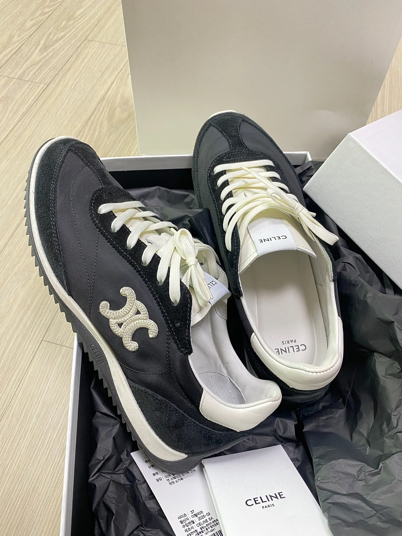 셀린느 레이서 스니커즈 사진 3