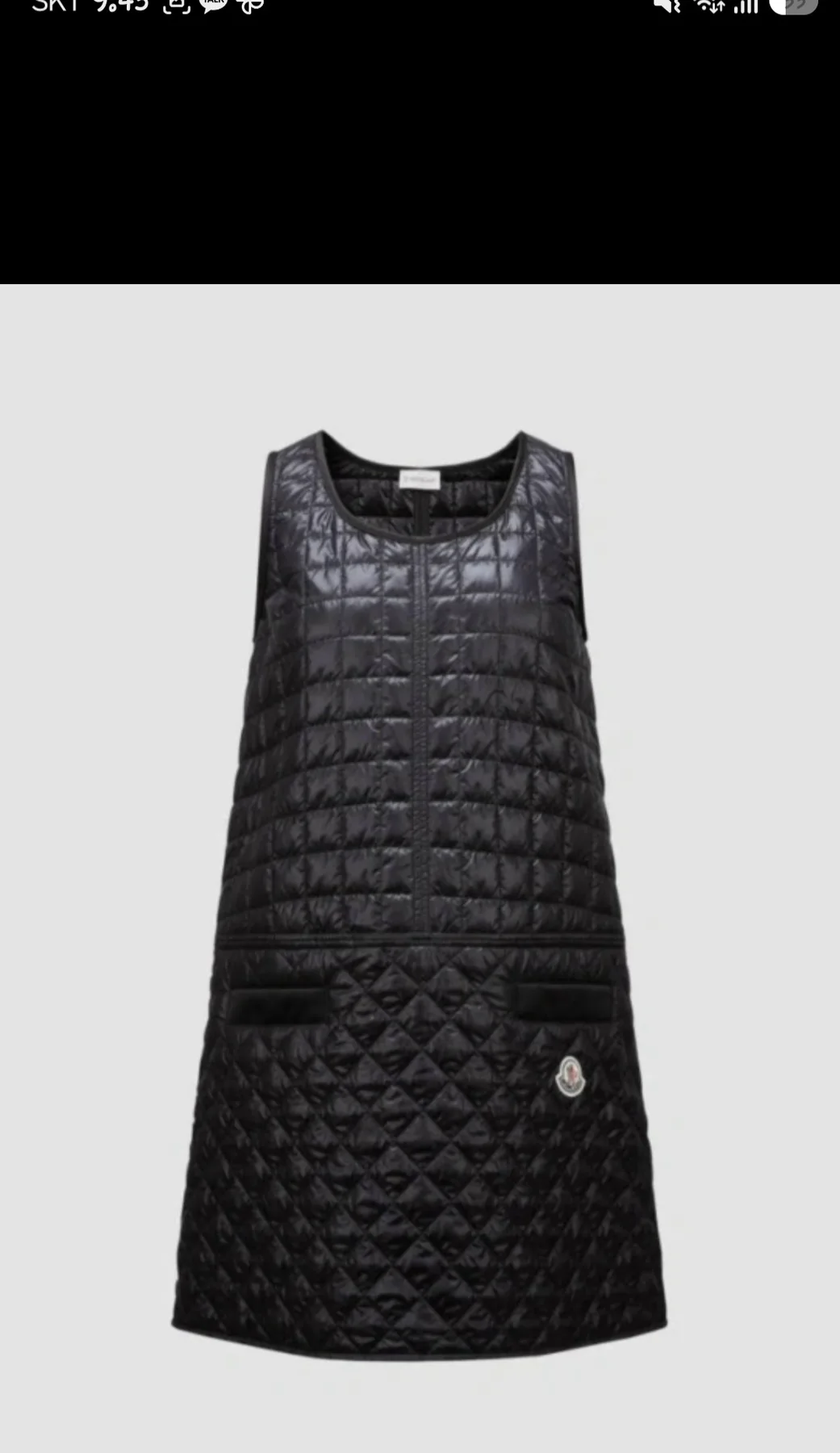 몽클레르 Moncler 패딩 미니 드레스 원피스 사진 2