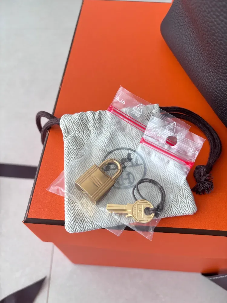 에르메스 피코탄 22 베브랭 금장 사진 3