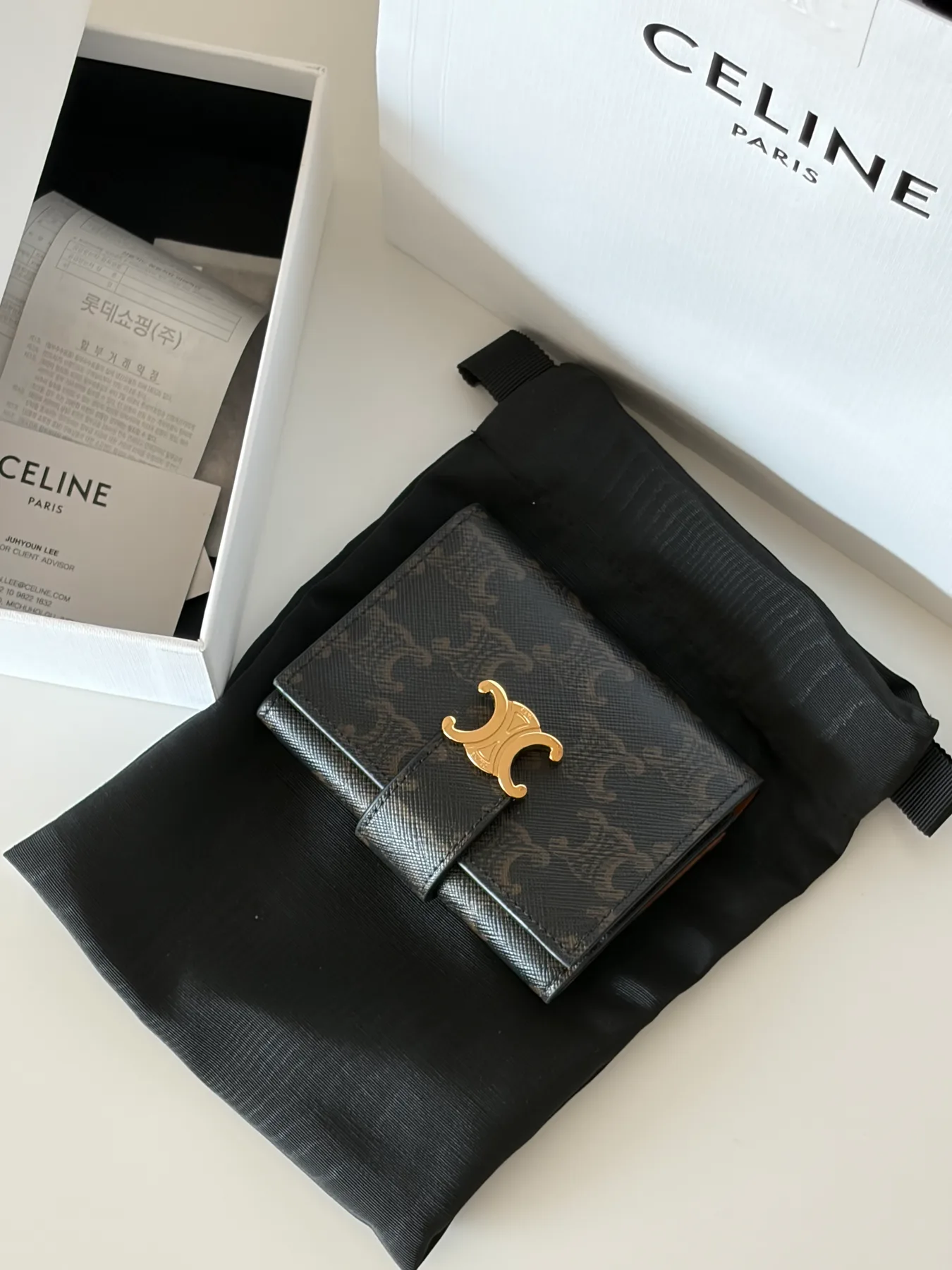 셀린느 CELINE 니노 파인 스트랩 지갑 새상품 사진 2