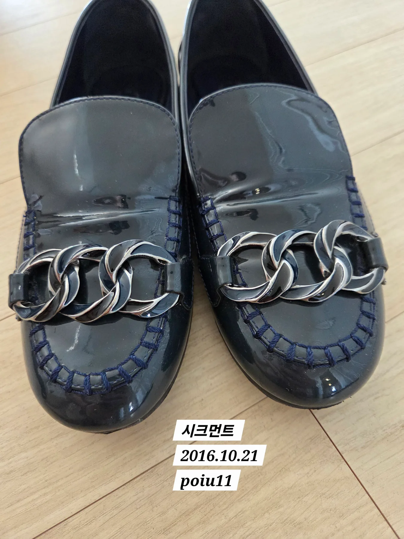 샤넬 체인 로퍼 38사이즈 사진 6