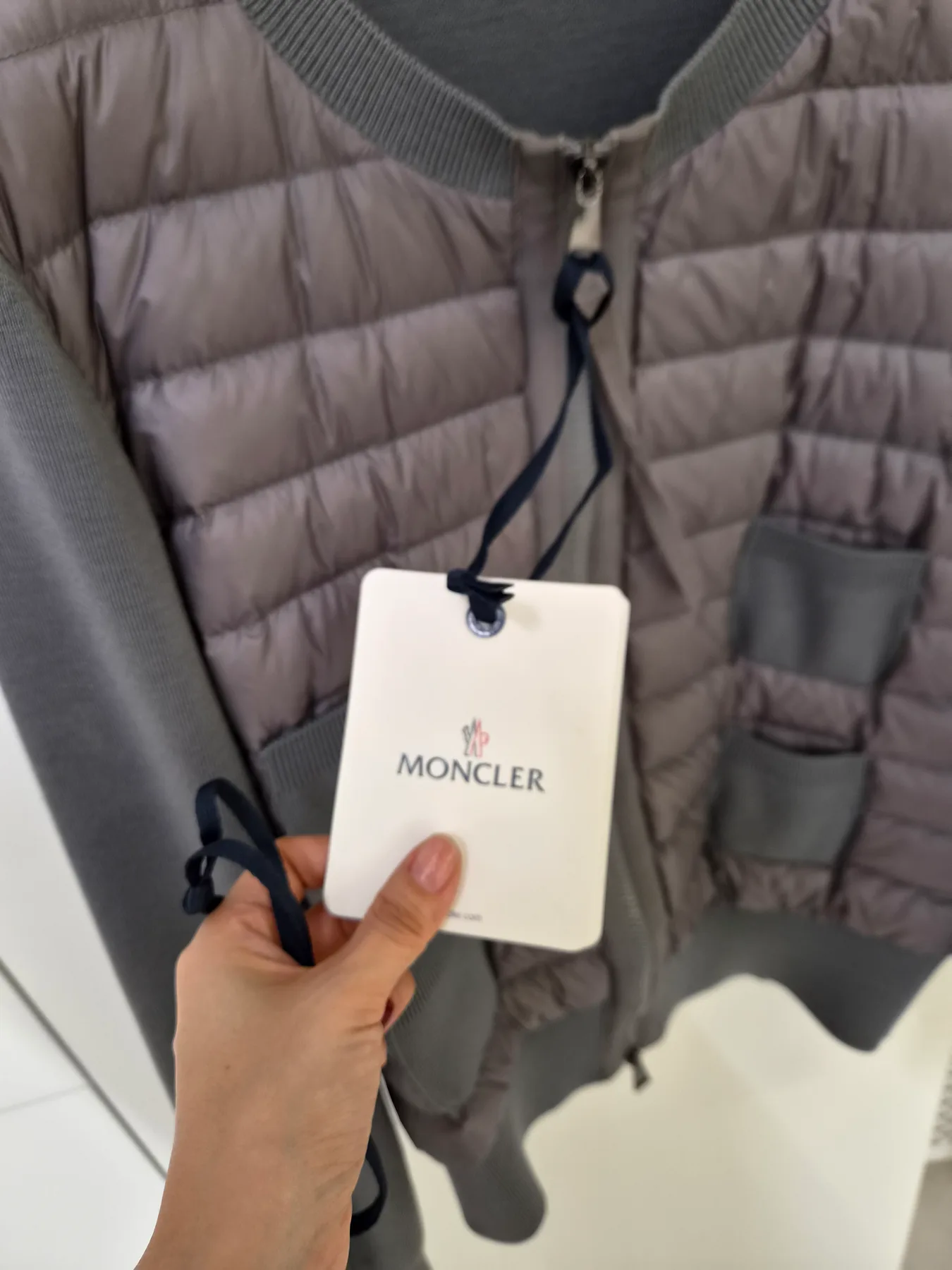 몽클레르 패딩 가디건 사진 3