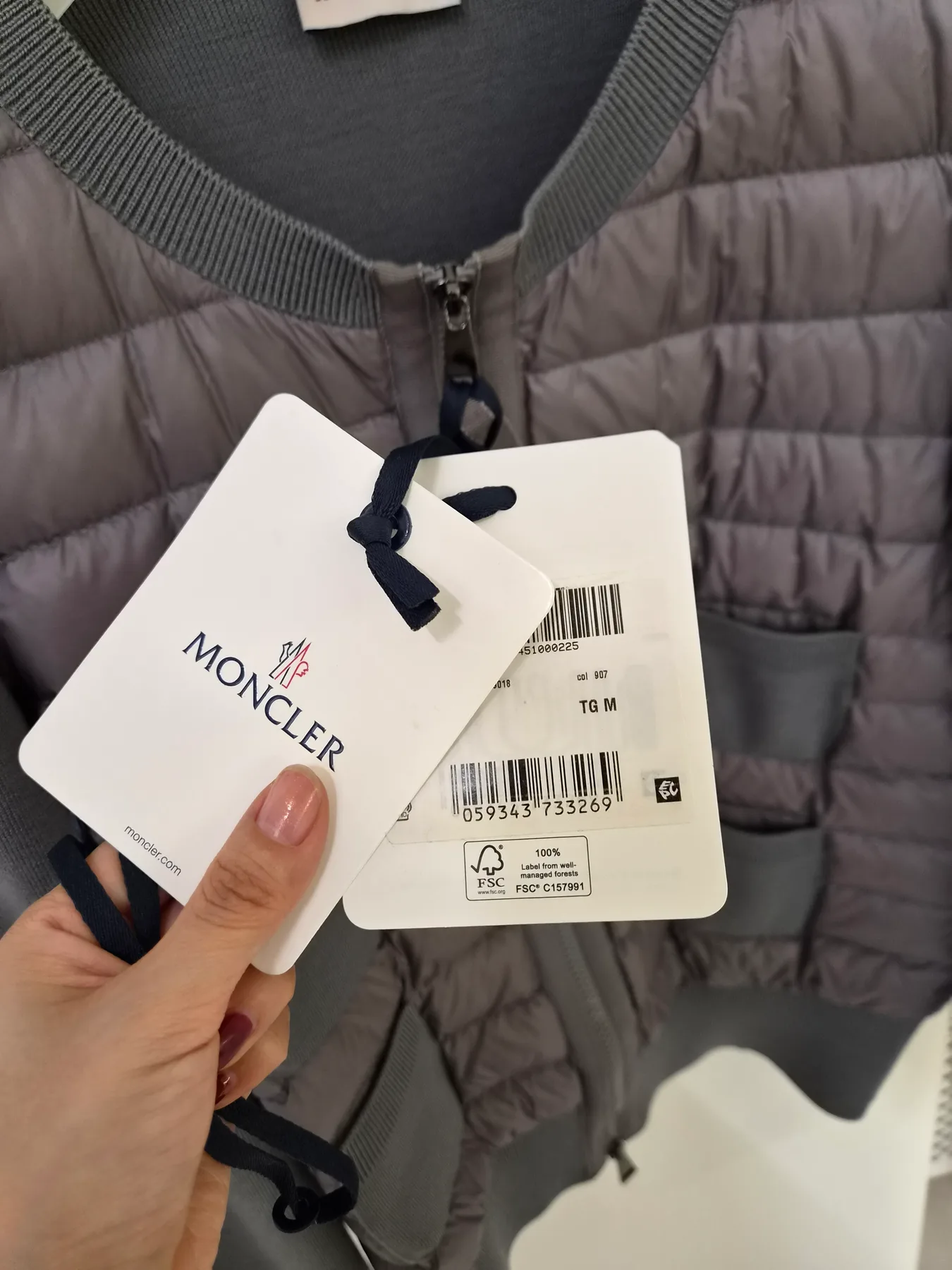 몽클레르 패딩 가디건 사진 4