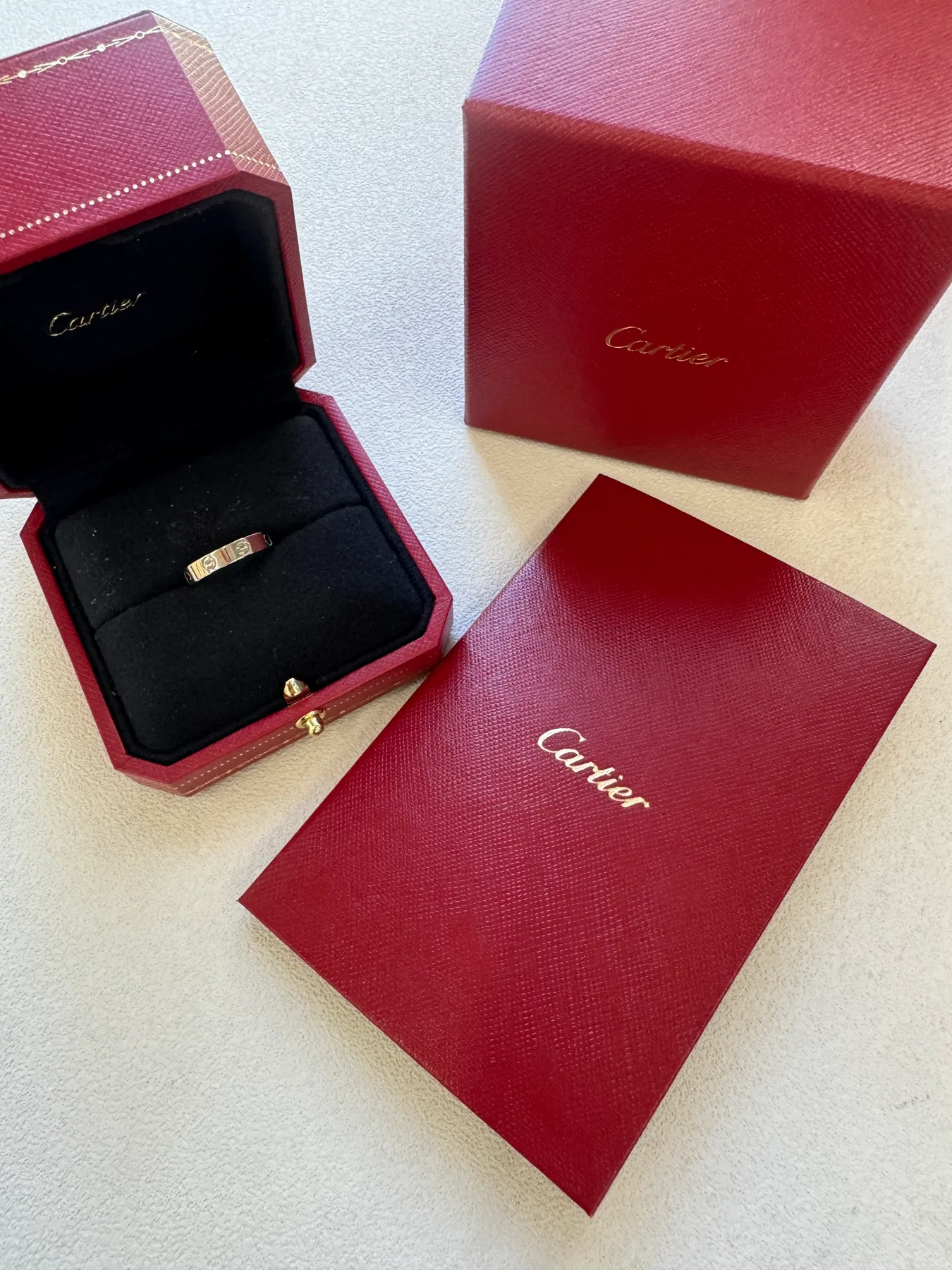 까르띠에 Cartier 러브링스몰 화골52호 사진 1
