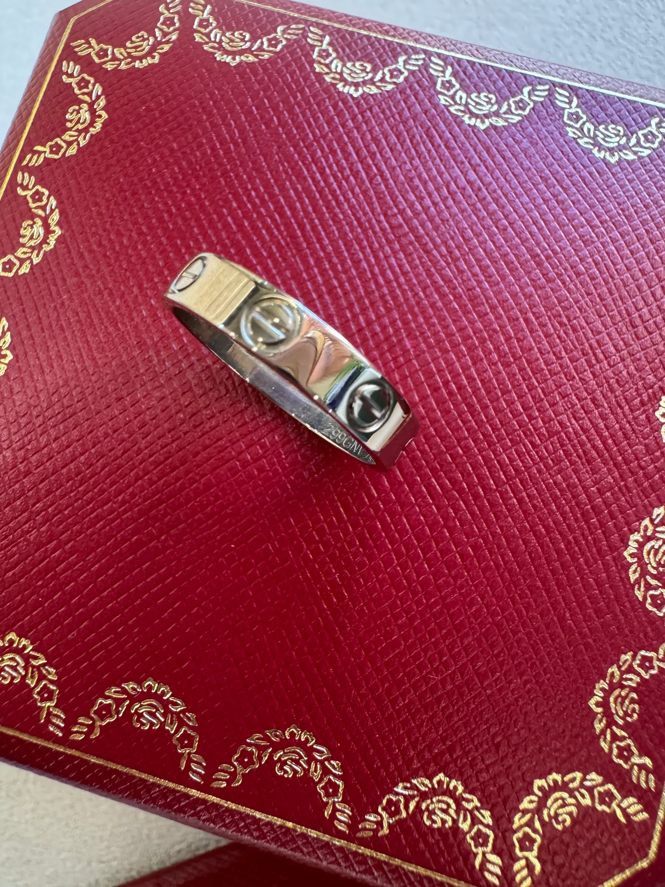 까르띠에 Cartier 러브링스몰 화골52호 사진 2