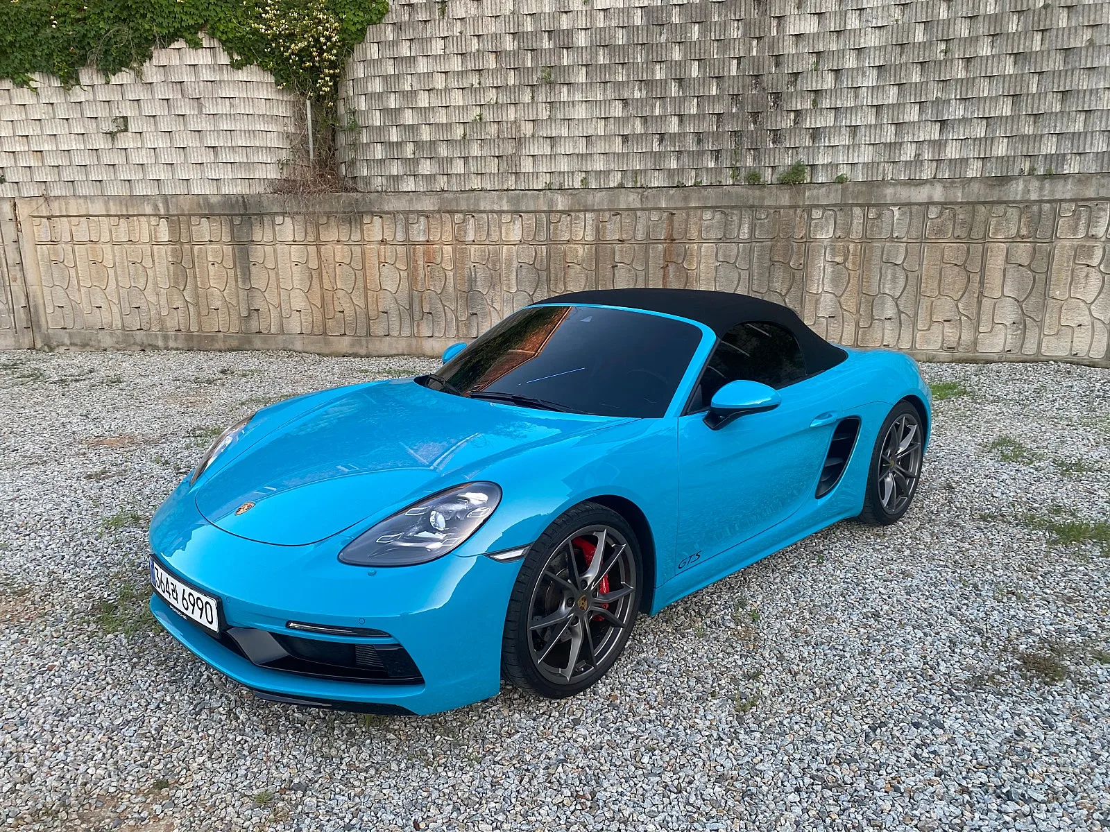 포르쉐 718 박스터 GTS 2019 청록 사진 1