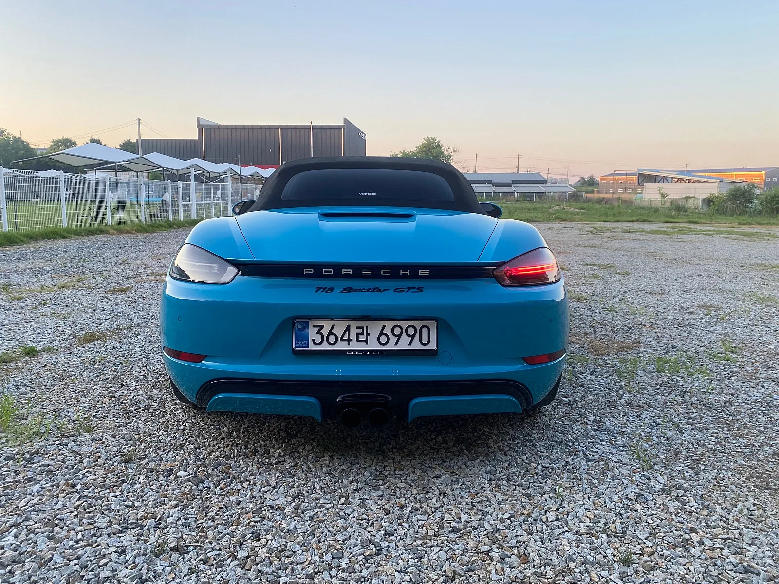 포르쉐 718 박스터 GTS 2019 청록 사진 4