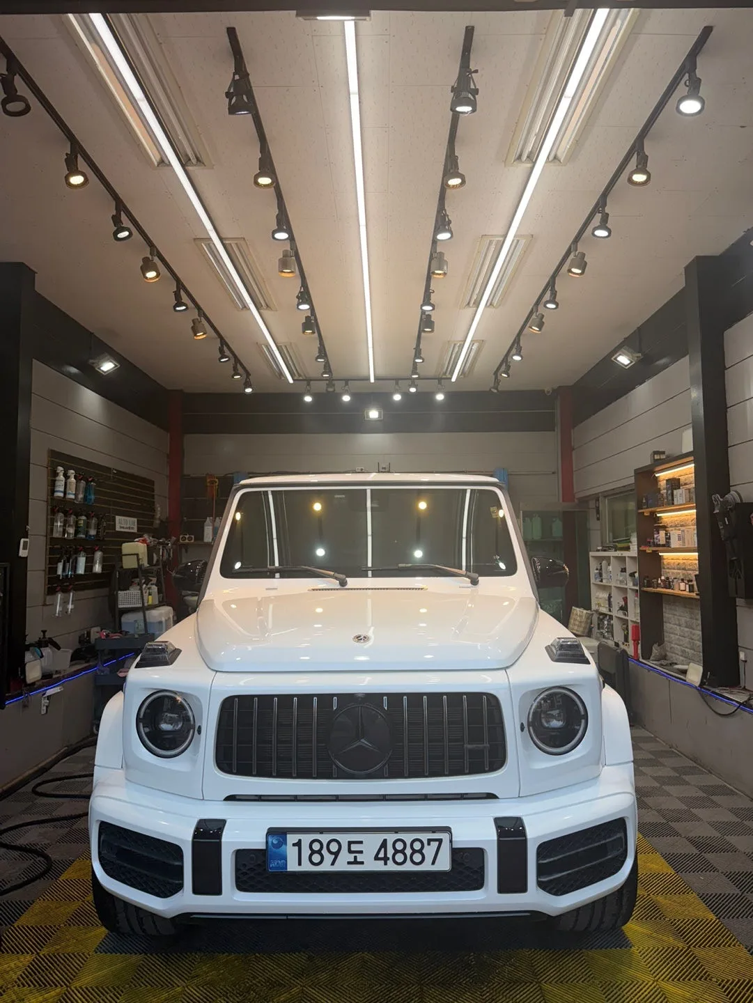 벤츠 G클래스 G63 55에디션 2022 화이트 사진 1