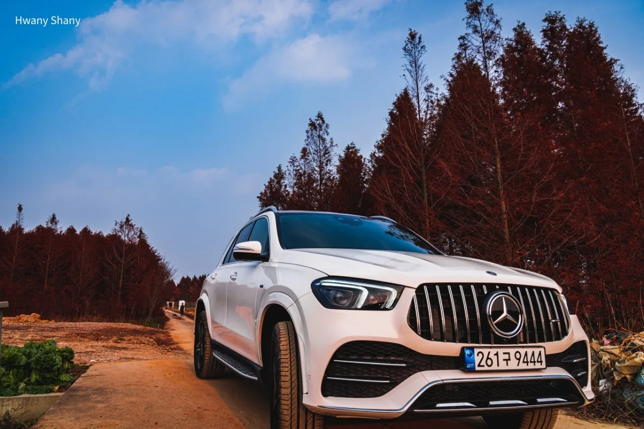 벤츠 GLE 350e 2021 화이트 사진 2